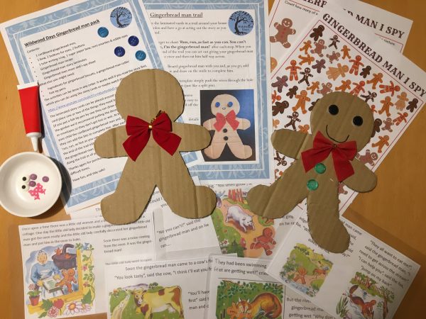 Gingerbread man activity pack