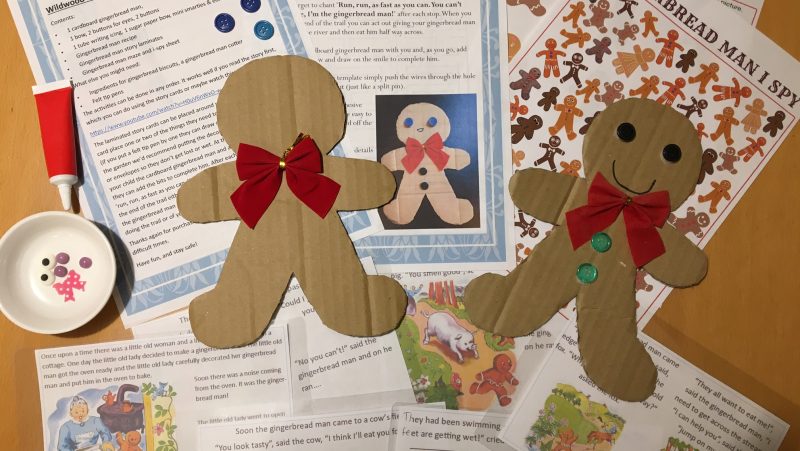 Gingerbread man activity pack - WildWood Days